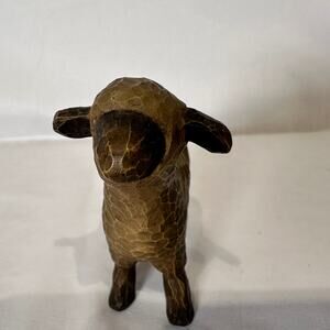 Willow Tree Nativity Brown Standing Sheep 2002 Shepherd and Stable Animals